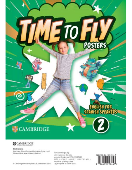 Time to Fly Level 2 Posters English for Spanish Speakers