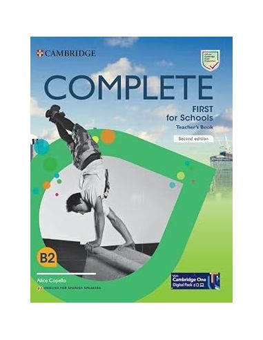 Complete First for Schools for Spanish Speakers Teacher's Book with Digital Pack