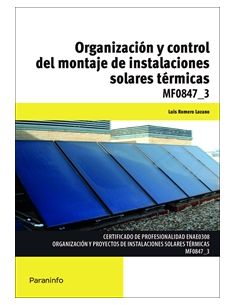 Organización Y Control Del Montaje De Instalaciones Solares Térmicas