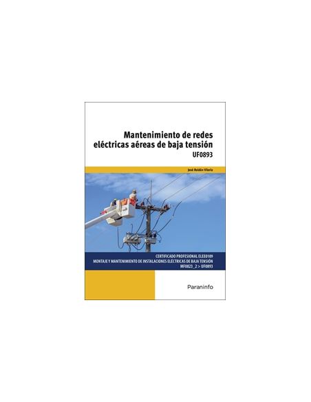 Mantenimiento De Redes Eléctricas Aéreas De Baja Tensión