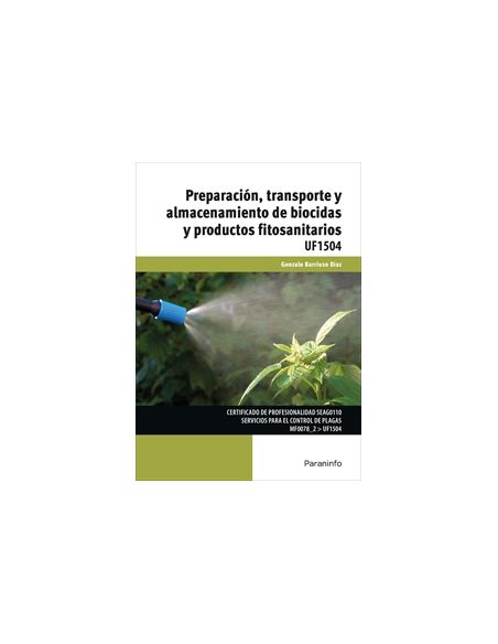Preparación, Transporte Y Almacenamiento De Biocidas Y Productos Fitosanitarios