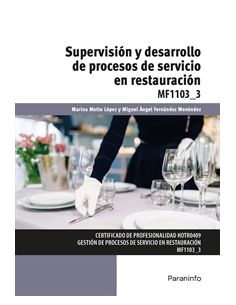 Supervisión Y Desarrollo De Procesos De Servicio En Restauración