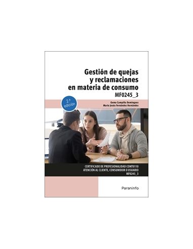 Gestión De Quejas Y Reclamaciones En Materia De Consumo