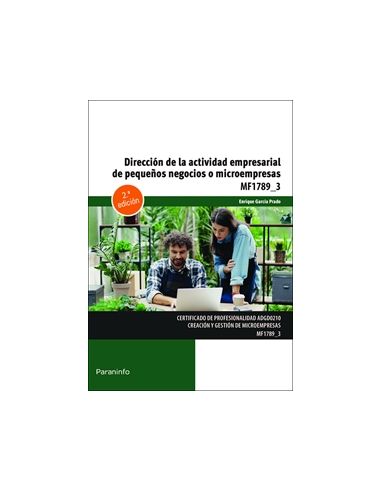 Dirección De La Actividad Empresarial De Pequeños Negocios O Microempresas