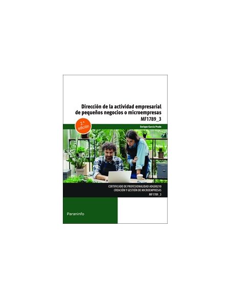 Dirección De La Actividad Empresarial De Pequeños Negocios O Microempresas