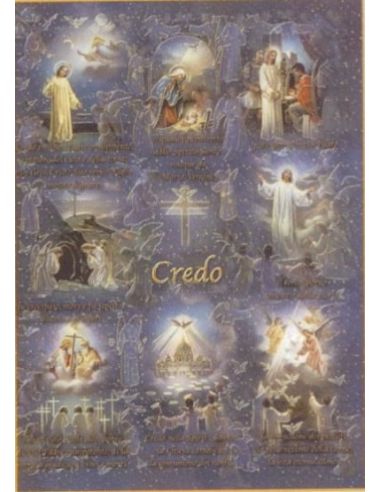 Cartel 49X68  614-Cr. Nº 20 Credo