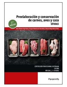 Preelaboración Y Conservación De Carnes, Aves Y Caza