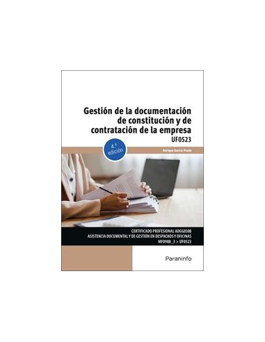 Gestión De La Documentación De Constitución Y De Contratación De La Empresa