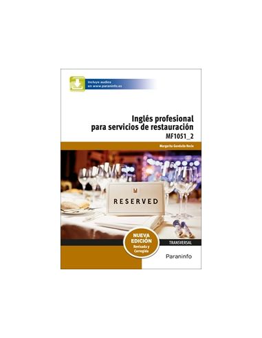 Inglés Profesional Para Servicios De Restauración