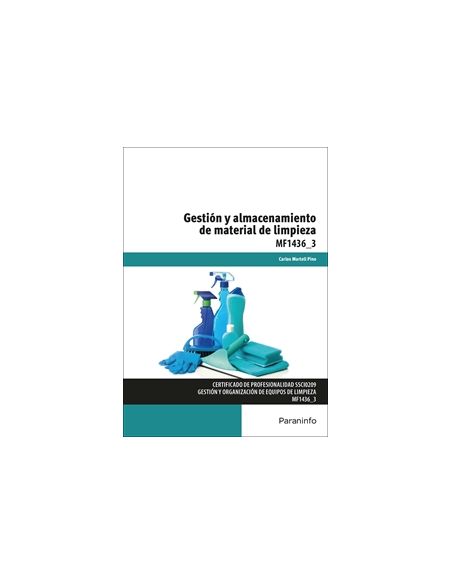 Gestión Y Almacenamiento De Material De Limpieza