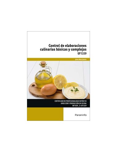 Control De Elaboraciones Culinarias Básicas Y Complejas