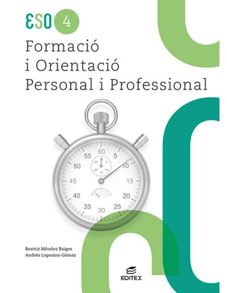 Formació i orientació personal i professional 4º ESO . Ed. Catalán