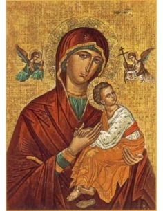 Cartel 49X68  616-Cr Nº 1 Perpetuo Socorro Icono