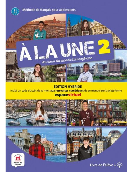 A La Une 2 Éd. Livre Epk
