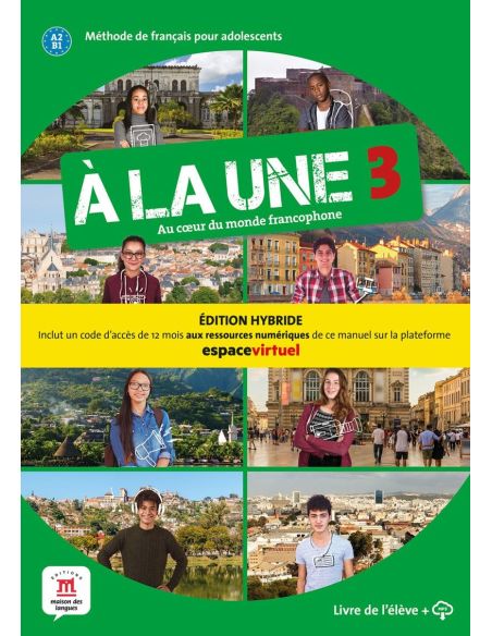 A La Une 3 Éd. Livre Epk