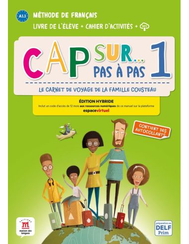 Cap Sur Pas A Pas 1 Livre&Cahier Epk