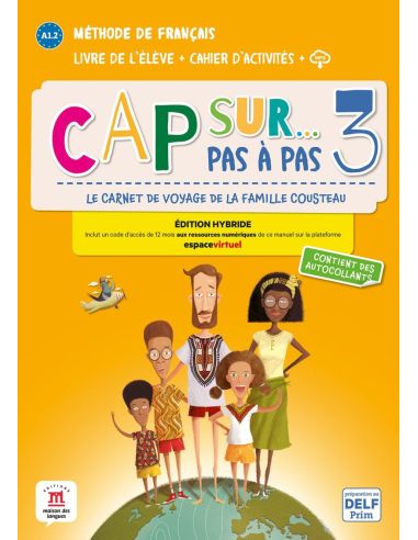Cap Sur Pas A Pas 3 Livre&Cahier Epk