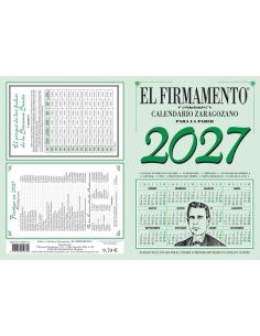 Calendario Zaragozano De Pared 2027 - Firmamento
