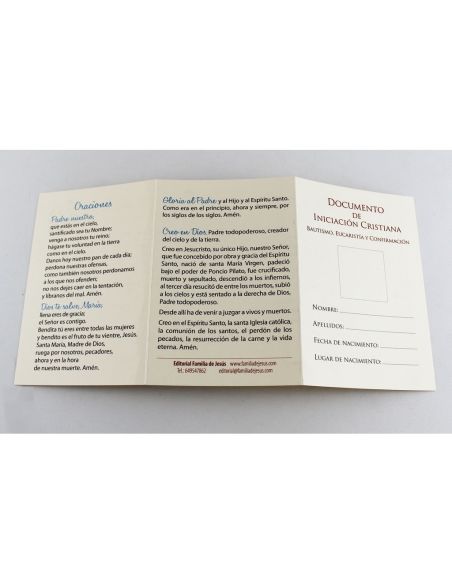 Documento De Iniciacion Cristiana. Bautismo, Eucaristia Y Confirmacion