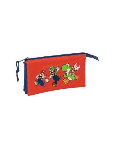 Portatodo Triple Super Mario "Mamma Mia"