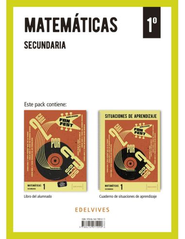 Matemáticas 1.º ESO + Cdno Situaciones Aprendizaje