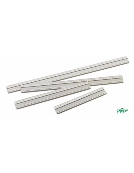 Regla Metalica Aluminio 20 Cm
