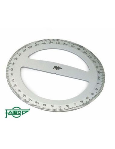 Círculo de aluminio 360º 15 Cm