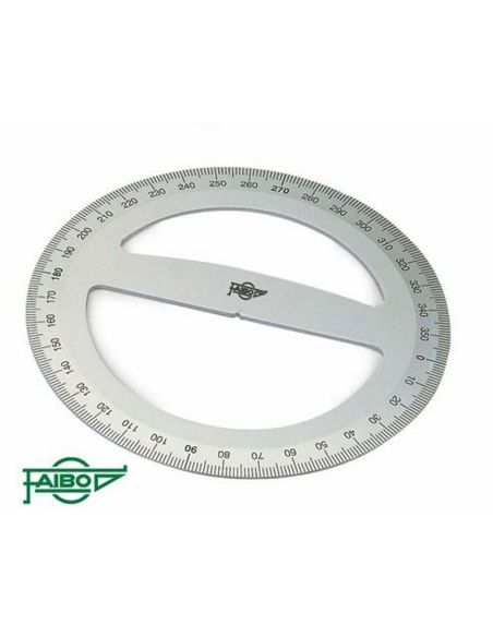 Círculo de aluminio 360º 15 Cm