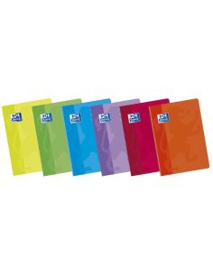 Libreta Grapada Oxford A5 48 Hojas Pauta 3,5Mm Con Margen Colores Surtidos