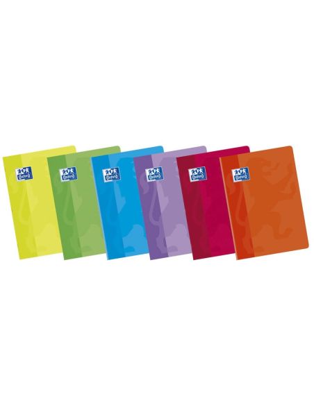 Libreta Grapada Oxford A5 48 Hojas Pauta 3,5Mm Con Margen Colores Surtidos