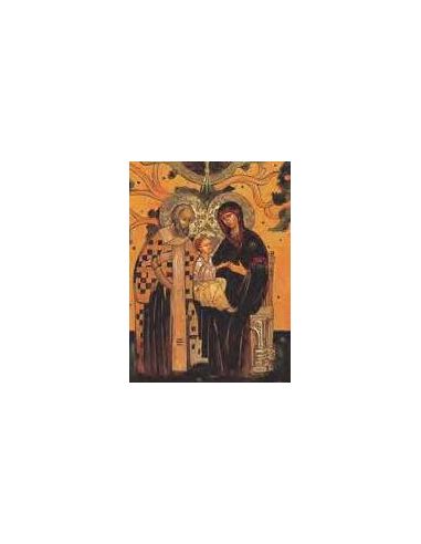 Cartel 616-Cr Nº 42 Sagrada Familia Icono