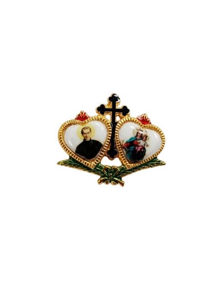 Alfiler Corazones M.Auxil-D.Bosco R440/0