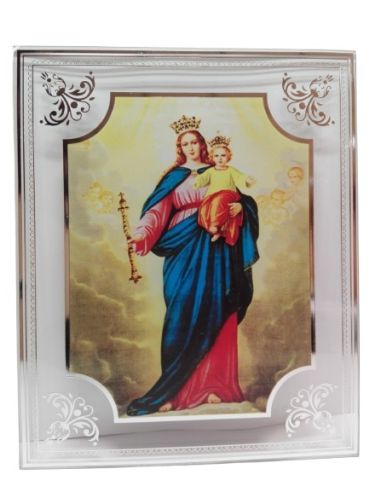 Cuadro Cristal Lujo 29X24Cm Auxiliadora