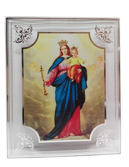 Cuadro Cristal Lujo 29X24Cm Auxiliadora