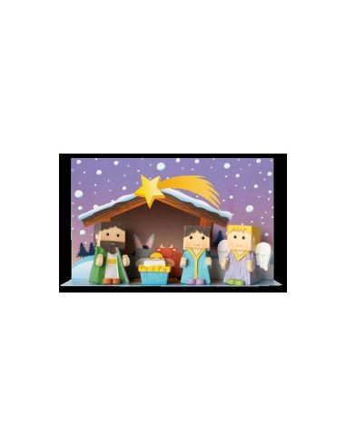 Naciniento Infantil Geometrico Resina 14X9X3Cm