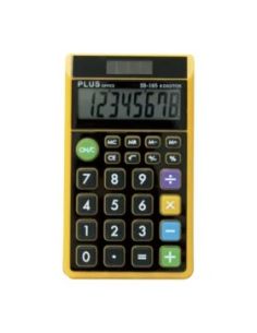 Calculadora Plus Office Ss 165 Negro/Naranja