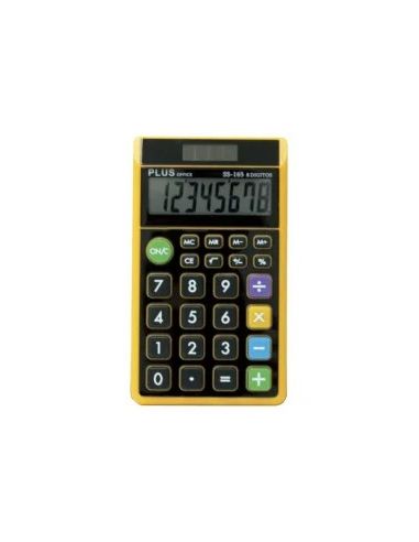 Calculadora Plus Office Ss 165 Negro/Naranja
