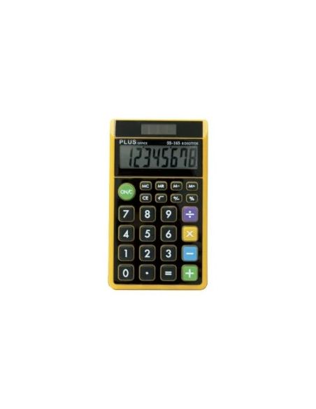 Calculadora Plus Office Ss 165 Negro/Naranja
