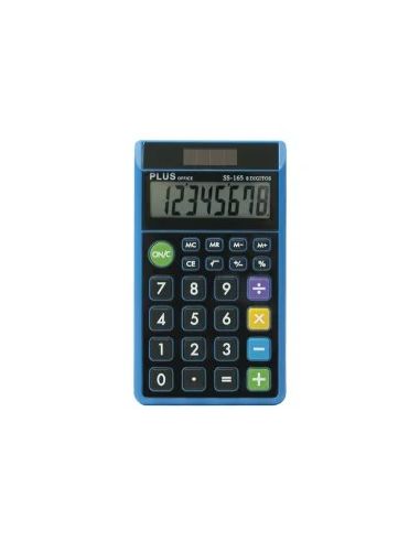 Calculadora Plus Office Ss 165 Negro/Azul