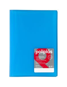 Carpeta 50 Fundas Poliplas A4 Translucido colores Surtidos 2