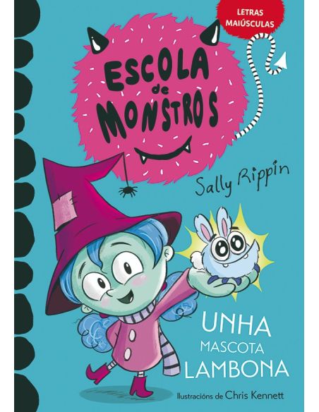 Aprende a ler na Escola de Monstros 1 - Unha mascota lambona