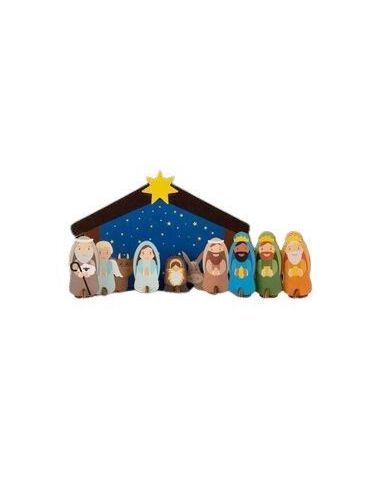 Nacimiento Infantil Madera 16X23 (3)|Libreriasalesiana