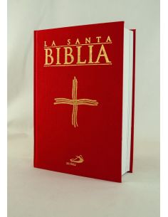 La Santa Biblia- Letra Grande Tela