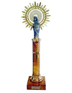 Virgen Del Pilar Bocel Marron 46Cm