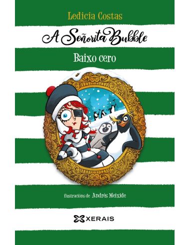 A señorita Bubble baixo cero