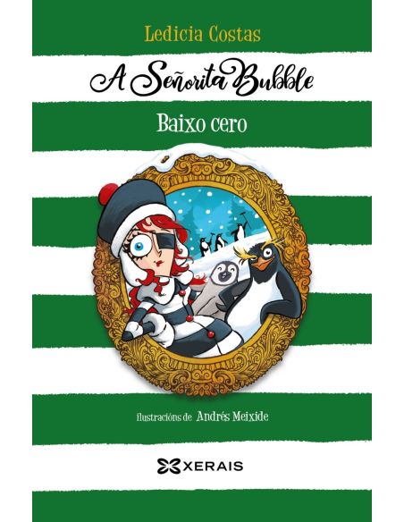 A señorita Bubble baixo cero