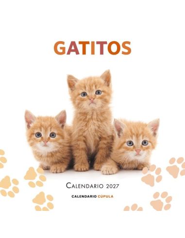Calendario 2027 - Gatitos