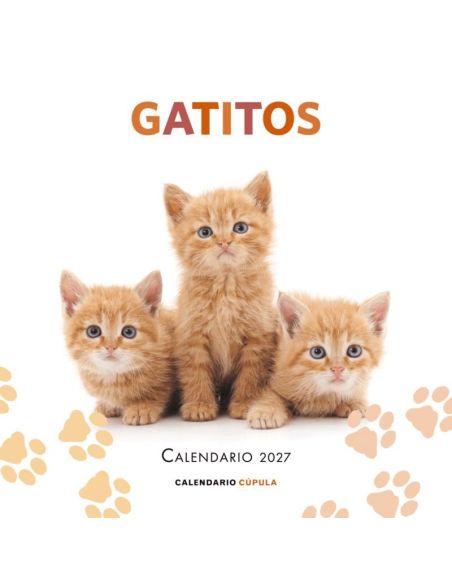Calendario 2027 - Gatitos
