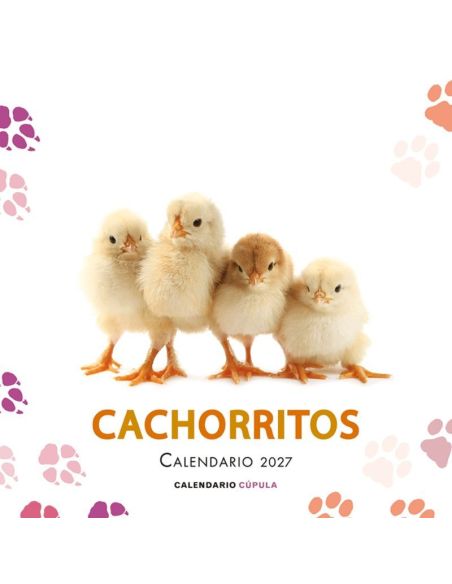 Calendario 2027 - Cachorritos