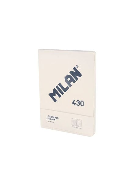 Planificador semanal y mensual, 430 since 1918, beige
